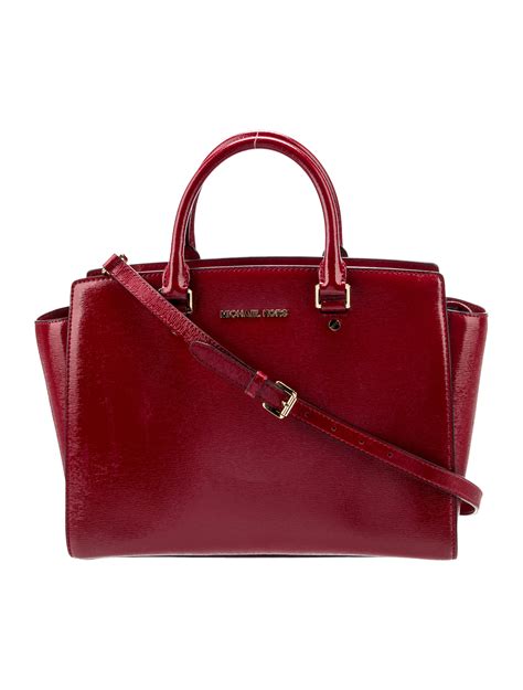 handtasche marke michael kors rot|Michael Kors top handle handbags.